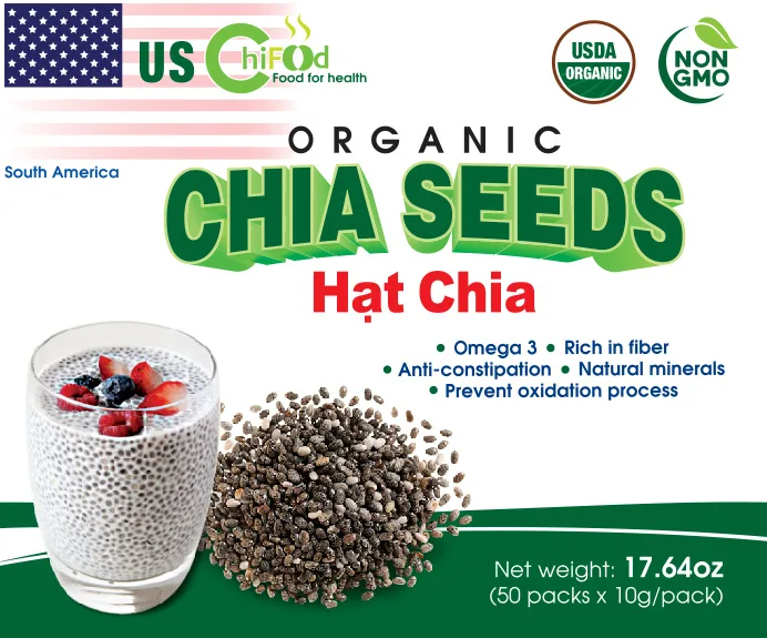 VIKYFOOD - Hạt CHIA (Chia seeds)