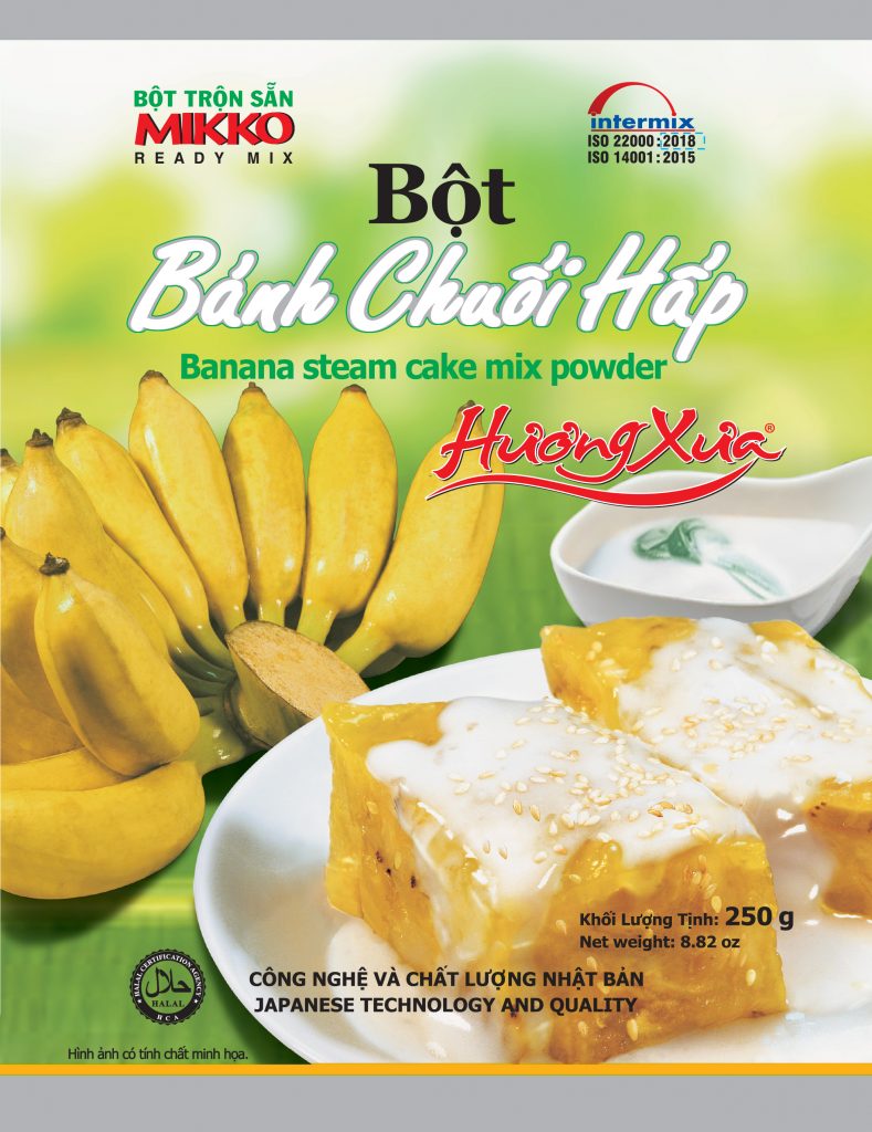 MIKKO - Bột bánh chuối hấp - MIKKO HƯƠNG XƯA