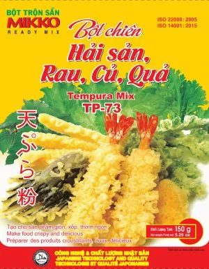 MIKKO - Tempura bột chiên hải sản, rau, củ, quả