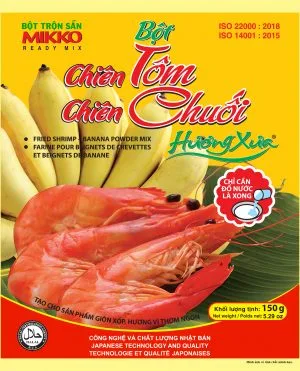 MIKKO - Bột chiên tôm, chiên chuối