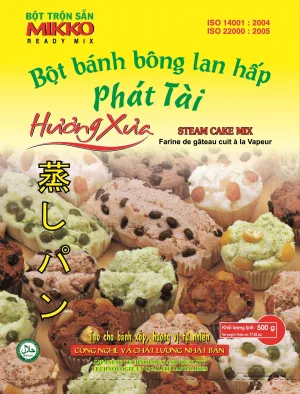 MIKKO - Bột bánh bông lan hấp