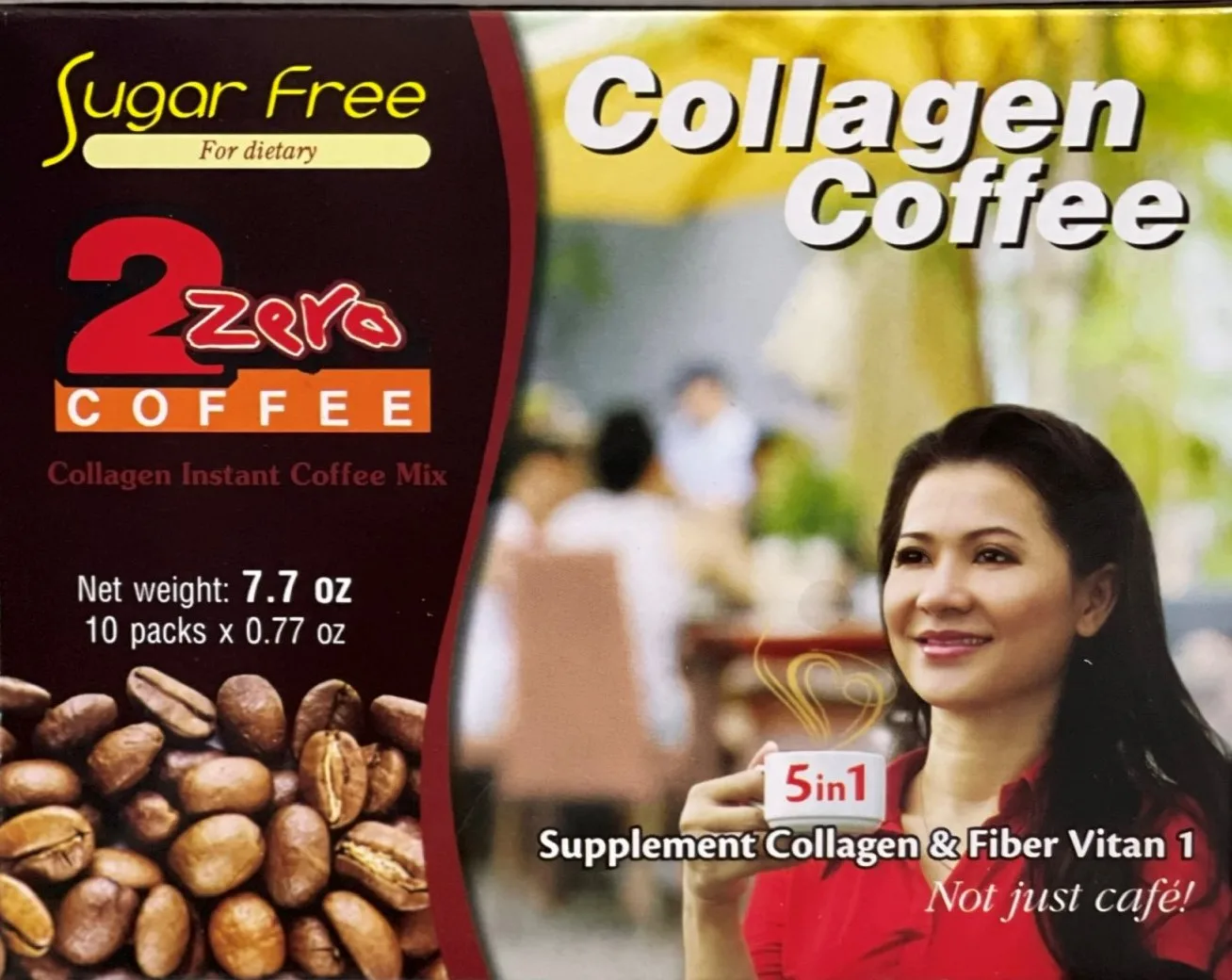 2zero - Cà phê Collagen sữa (ăn kiêng)
