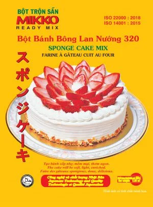 MIKKO - Bột bánh Bông lan 320