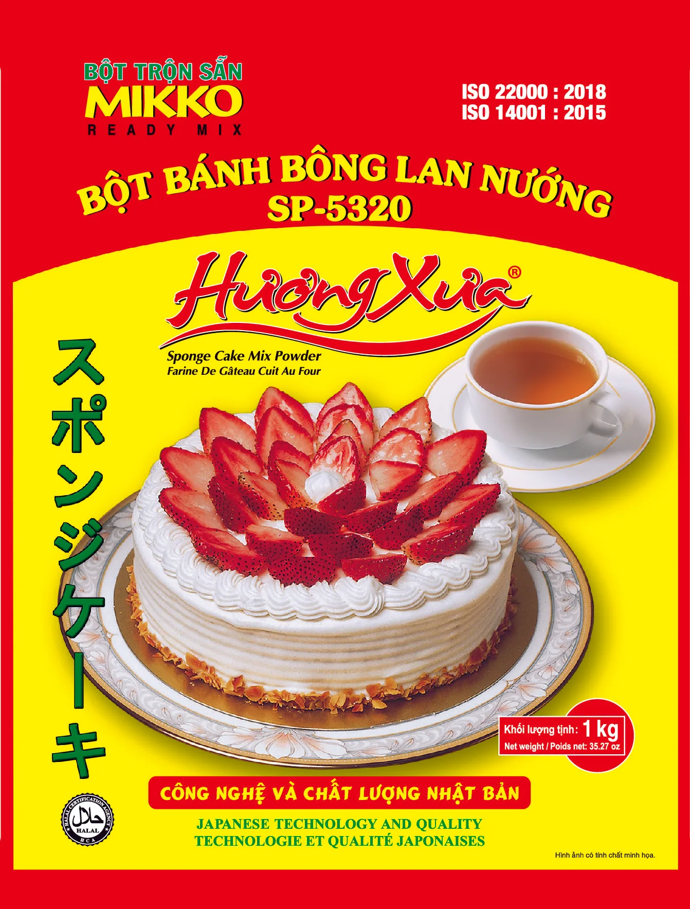 MIKKO – Bột bánh Bông lan nướng SP5320