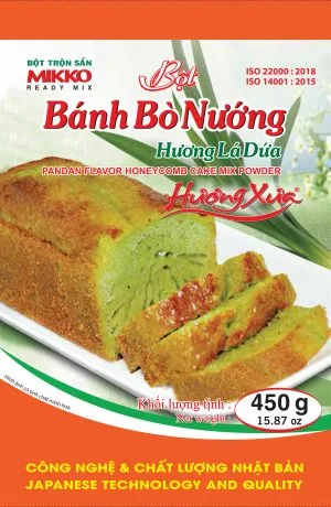 MIKKO – Bột bánh bò nướng hương lá dứa
