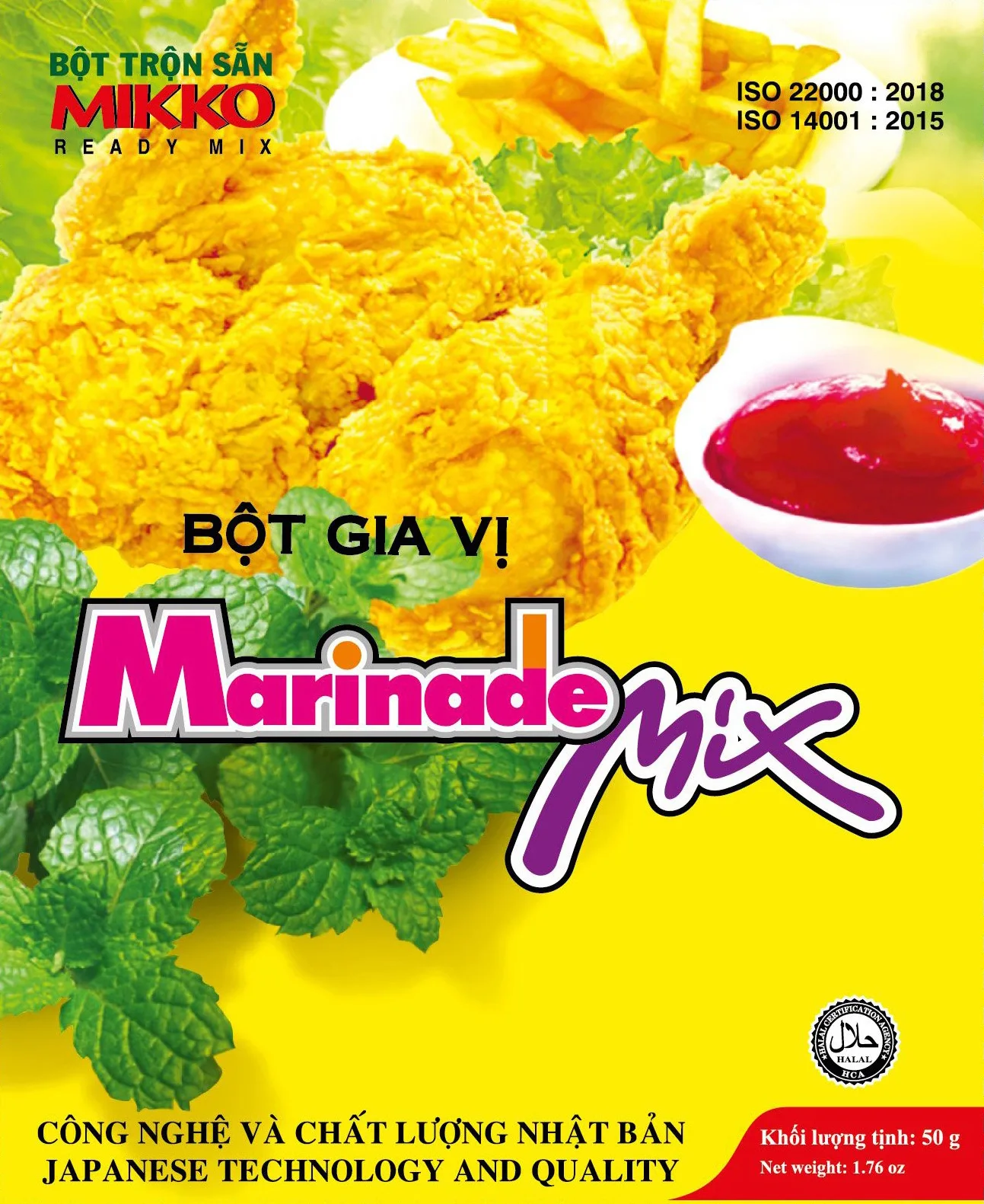 Bột gia vị Marinade Mix 50g Mikko Hương Xưa